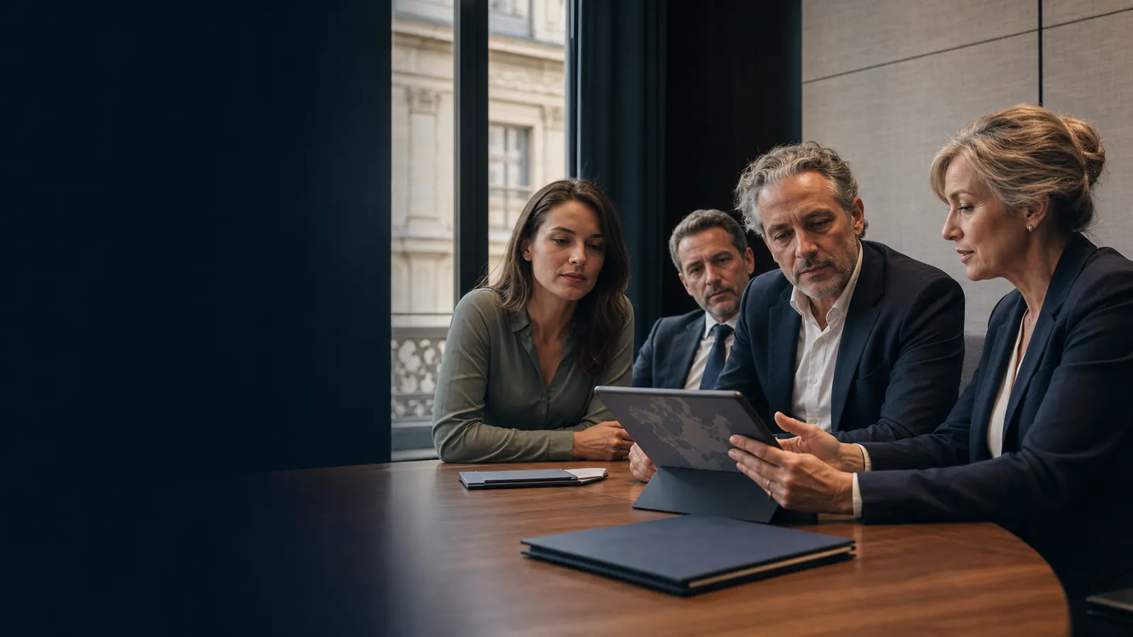 Une famille coordonne la gestion de sa fortune avec deux spécialistes.